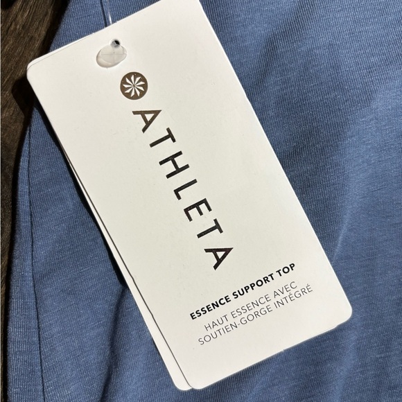 *NWT* Athleta Essence Support Top in blue - Picture 6 of 7